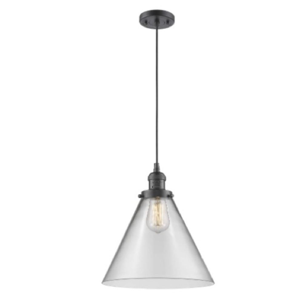 NIB Innovations Lighting
Cone Light Mini Pendant Oil Rubbed Bronze 201C-OB-G42-L